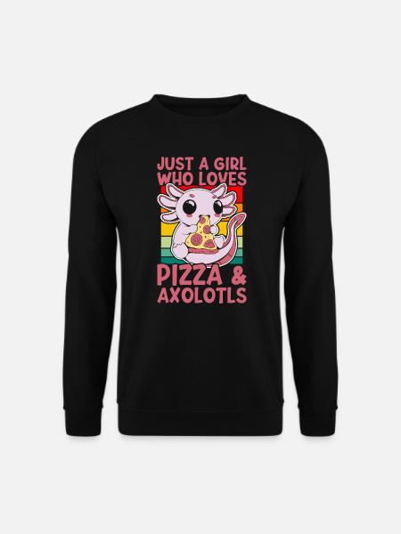 Axolotl - Unisex Sweatshirt - black