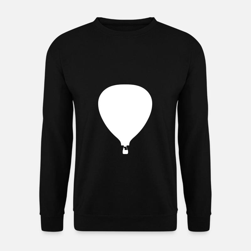Heissluftballon - Unisex Pullover - Schwarz