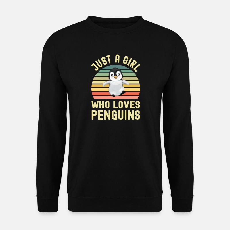 Penguin Penguins - Unisex Sweatshirt - black