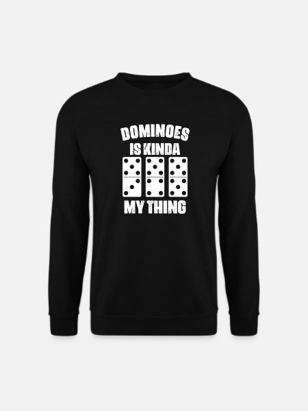 Conception de jeux Domino - Sweat-shirt Unisexe - noir