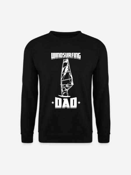 Windsurfer Dad - Unisex Sweatshirt - black