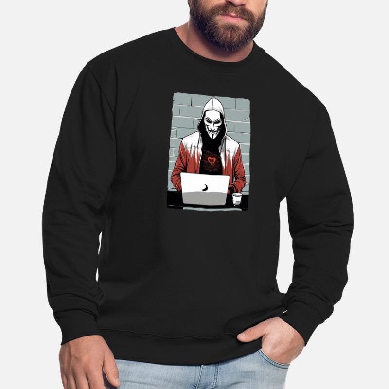 Anonymous Hacker Unisex Sweatshirt