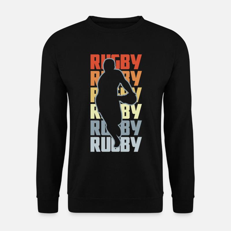 Rugby - Unisex Pullover - Schwarz