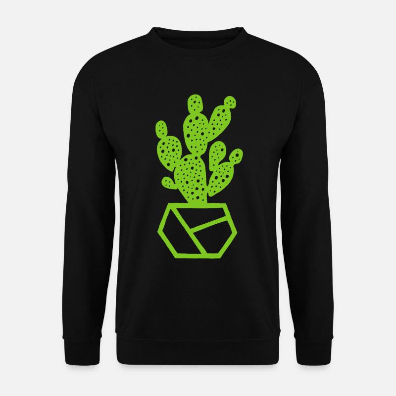 Kaktus - Unisex Pullover - Schwarz
