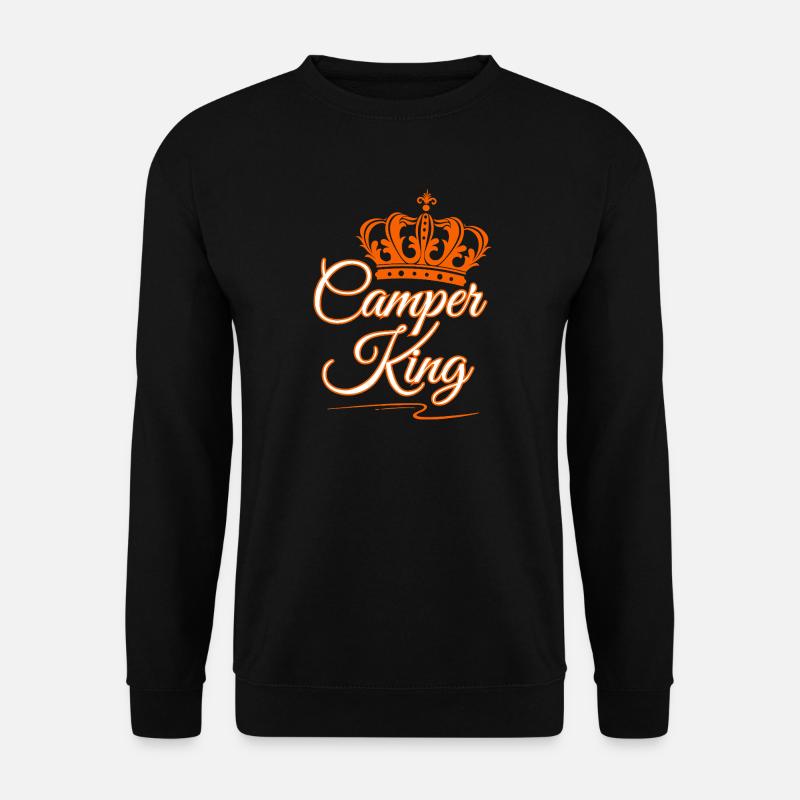 Camper King - Unisex Sweatshirt - black