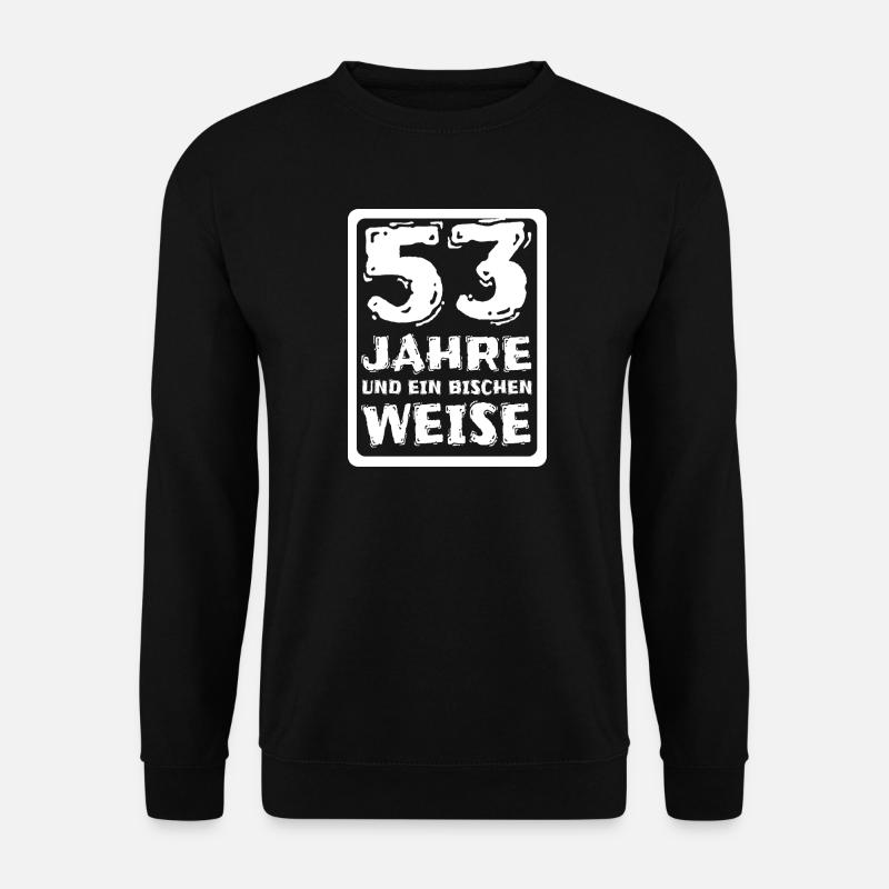 53 - Unisex Pullover - Schwarz