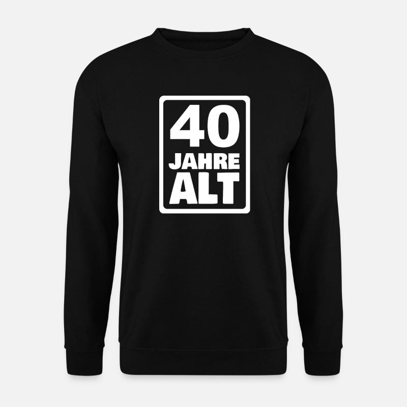 40 - Unisex Sweatshirt - black