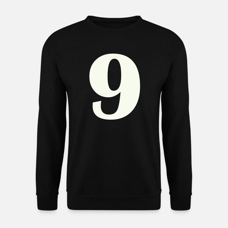 9 - Unisex Sweatshirt - black