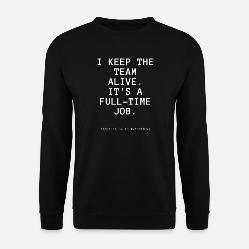 DeD-Druiden-T-Shirt - Unisex Pullover - Schwarz