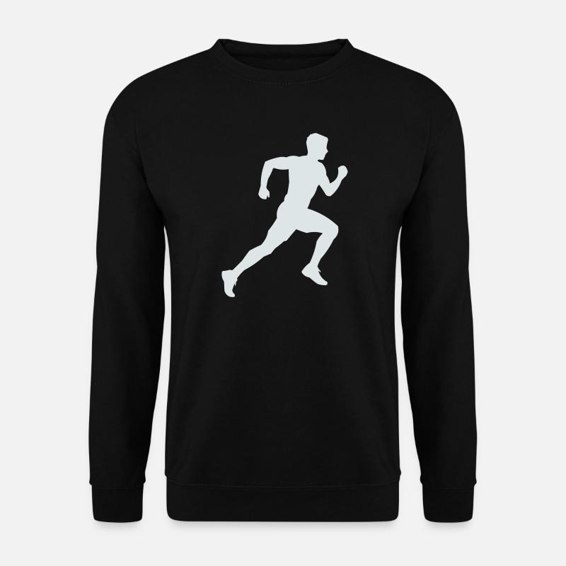 Running Silhouette Sprint - Unisex Sweatshirt - black
