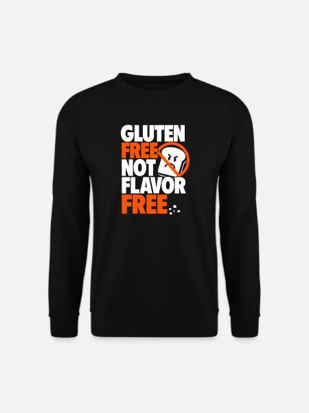 Sans gluten, pas sans arôme - Sweat-shirt Unisexe - noir