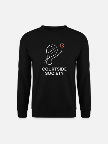 Courtside Paddle Society - Unisex Sweatshirt - black