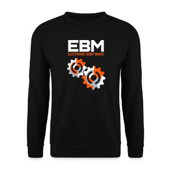 Electronic Body Music - EBM Industrial - Unisex Pullover - Schwarz - Vorne - Alina (178cm) & Michal (187cm)
