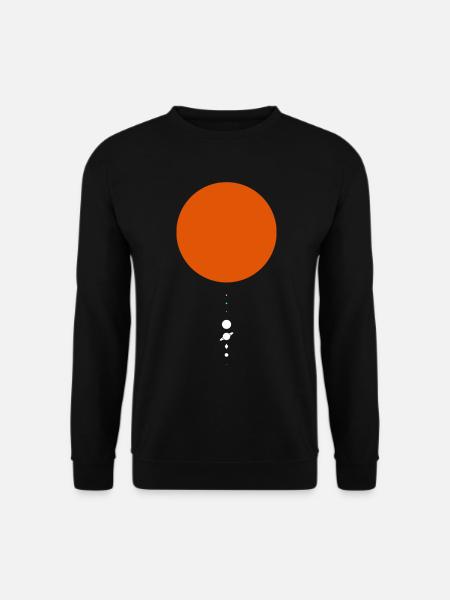 Big Sun Solar System - Unisex Pullover - Schwarz