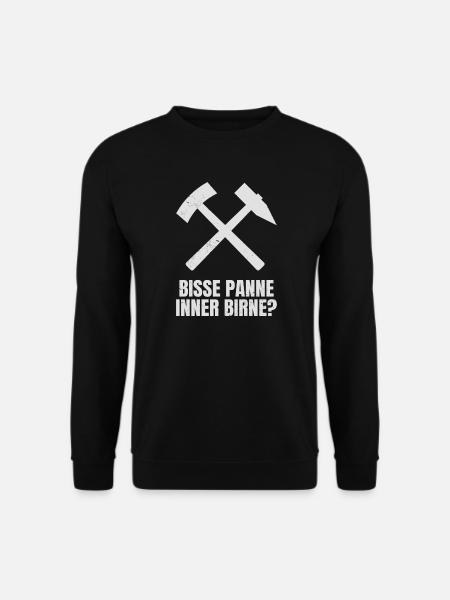 Bisse Panne Inner Birne? Schlägel Und Eisen - Unisex Pullover - Schwarz