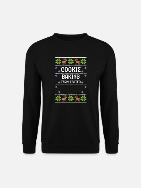 Cookie Baking Team Tester - Unisex Sweatshirt - black