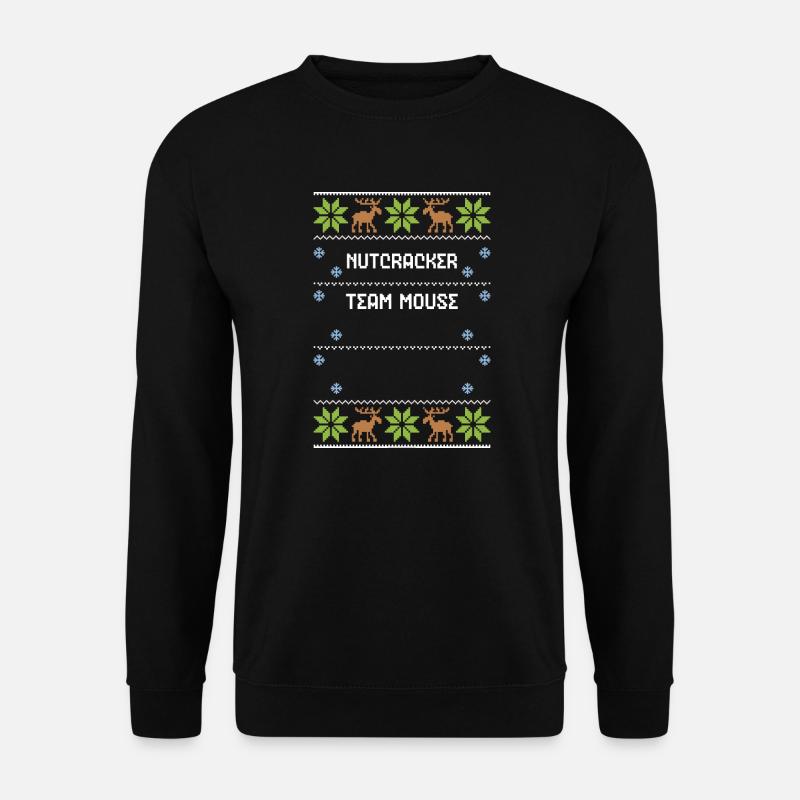 Casse-Noisette Team Mouse - Sweat-shirt Unisexe - noir