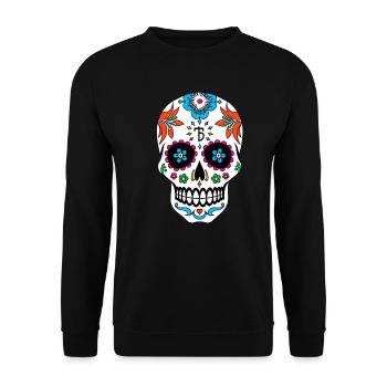 Shirt Blue Taco Kopenhagen - Unisex Pullover - Schwarz - Vorne - Alina (178cm) & Michal (187cm)