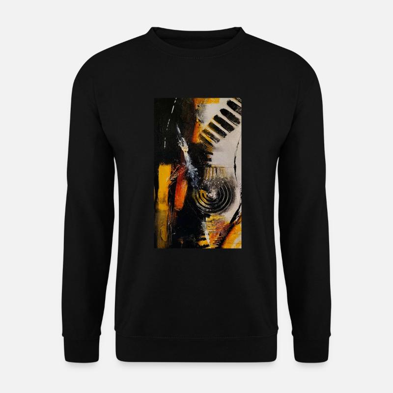 Abstraktion Weight One - Unisex Pullover - Schwarz