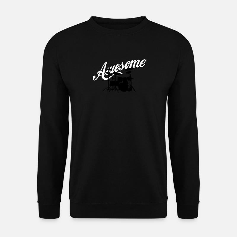 Drumset - Unisex Pullover - Schwarz