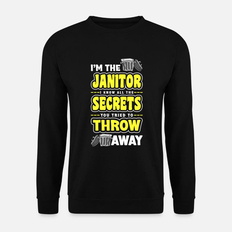 Craftsman profession order & cleanliness - Unisex Sweatshirt - black