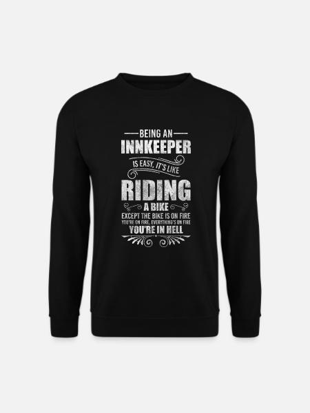 Host Celebration Shot Wine - Unisex Sweatshirt - black