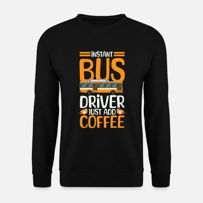 Bus Transport - Unisex Sweatshirt - black