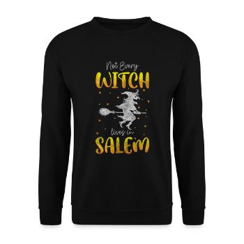Witchcraft Women Magic Wicca - Unisex Sweatshirt - black - Front - Alina (178cm) & Michal (187cm)