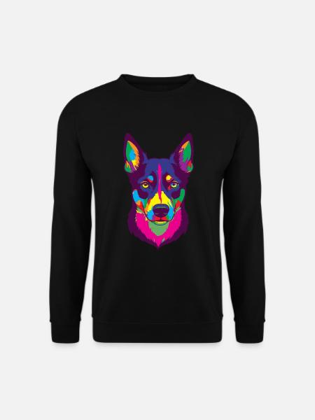 Kelpie Dog Gift - Unisex Sweatshirt - black