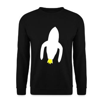 Les pionniers de l’espace - Sweat-shirt Unisexe - noir - Devant - Alina (178cm) & Michal (187cm)