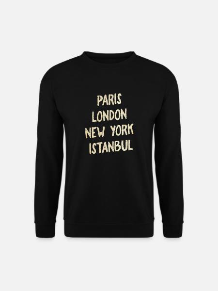Istanbul - Unisex Pullover - Schwarz