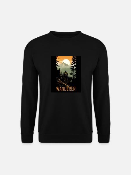 Wanderer - Unisex Sweatshirt - black