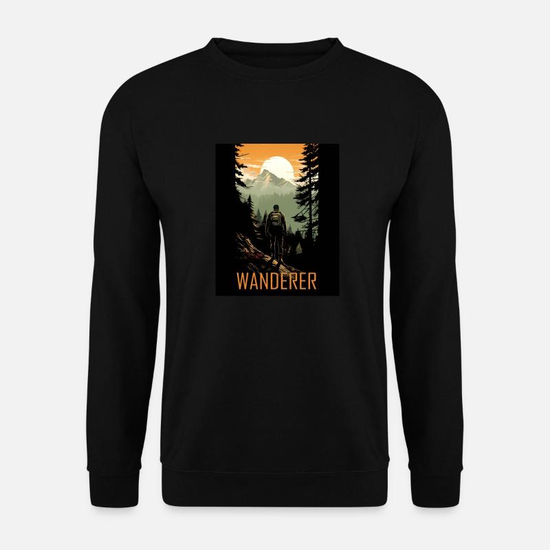 Wanderer - Unisex Sweatshirt - black