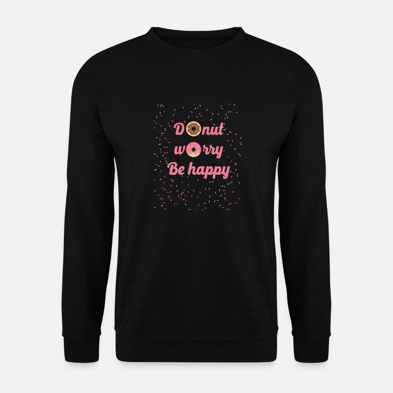 Donut Sorge - Unisex Pullover - Schwarz