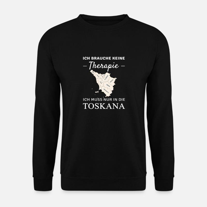Toskana Therapie - Unisex Pullover - Schwarz