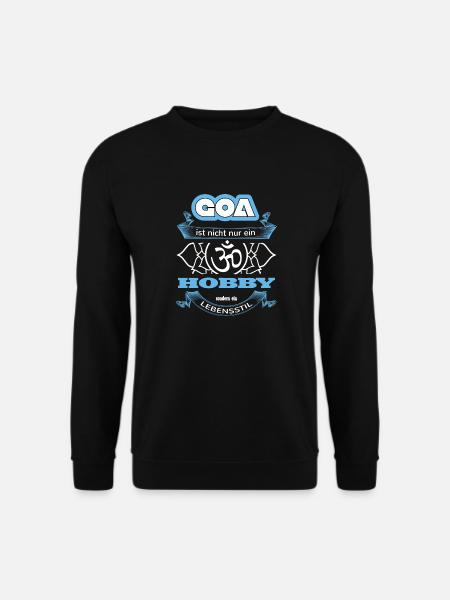 Goa Hoodie - Unisex Pullover - Schwarz