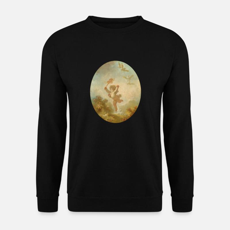 Liebe als Torheit - Unisex Pullover - Schwarz