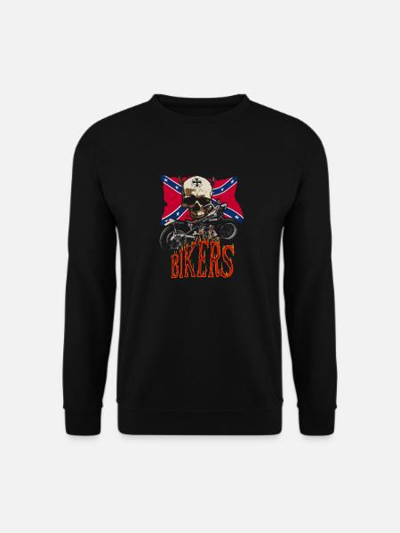 Biker's Symbols - Sweat-shirt Unisexe - noir