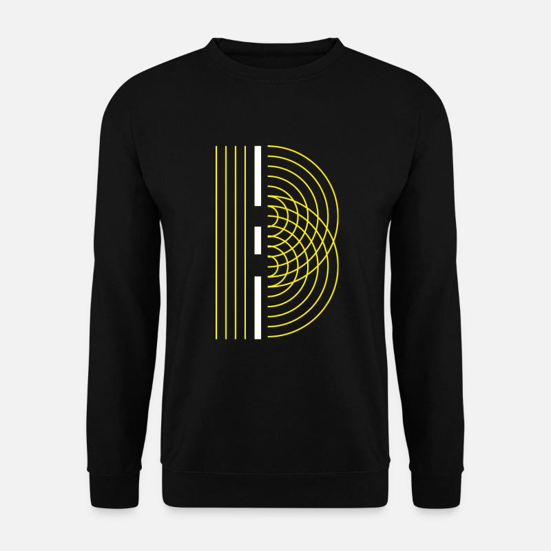 Physics double slit - Unisex Sweatshirt - black