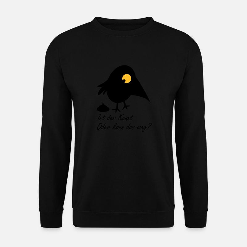 Ist das Kunst - Unisex Pullover - Schwarz