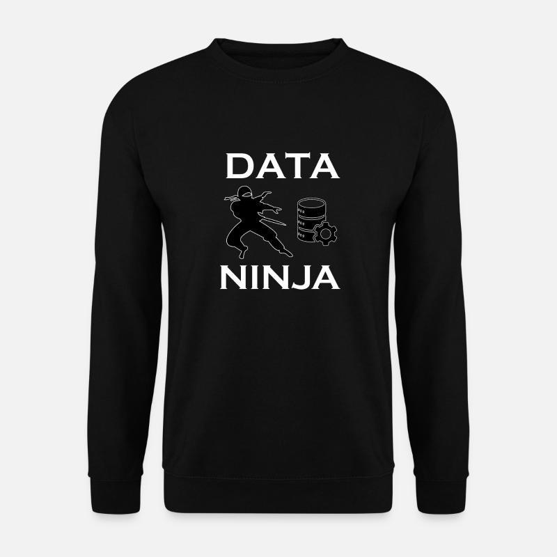 Data Ninja | Data Science Shirt - Unisex Pullover - Schwarz