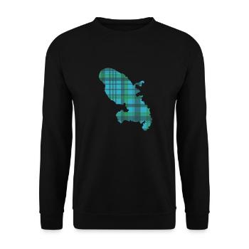Martinique - Unisex Pullover - Schwarz - Vorne - Alina (178cm) & Michal (187cm)