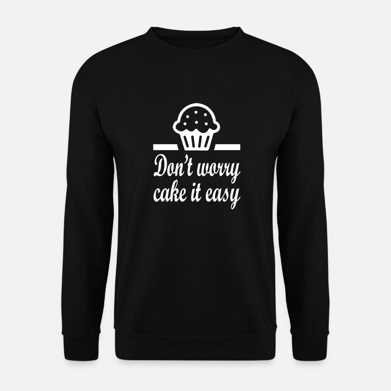Backen Baking - Sweat-shirt Unisexe - noir