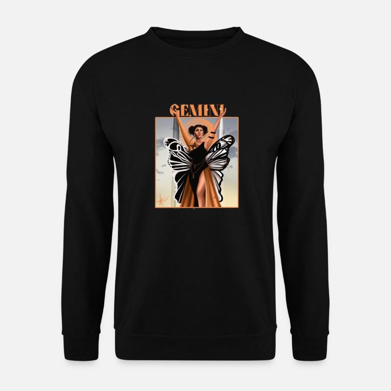 Gemini - Unisex Pullover - Schwarz