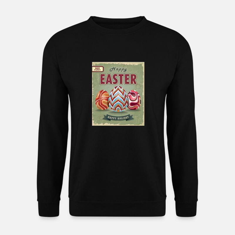 Happy Easter Amo - Sweat-shirt Unisexe - noir