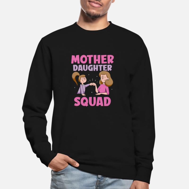 mutter tochter squad kinder kind kind mutter mama Unisex Pullover