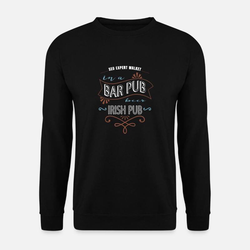 jokes computers computer science - Unisex Pullover - Schwarz
