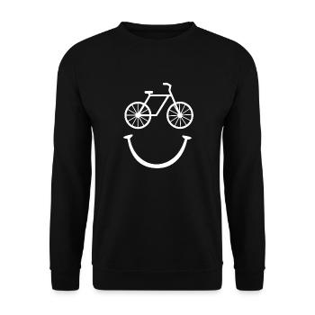 Dog Hund - Unisex Sweatshirt - black - Front - Alina (178cm) & Michal (187cm)