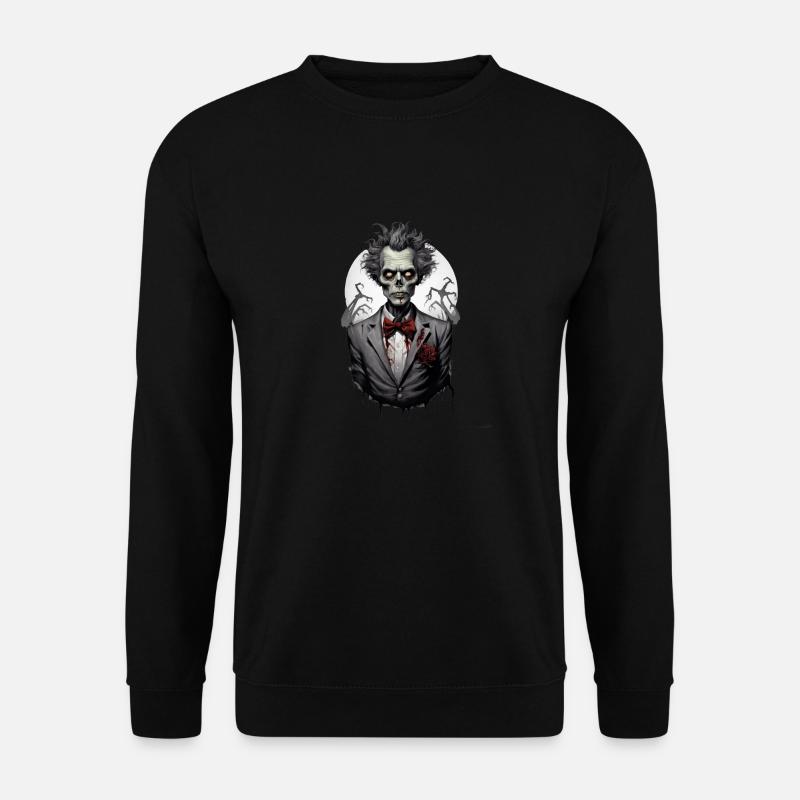 ZOMBIE in costume 4 - Unisex Sweatshirt - black