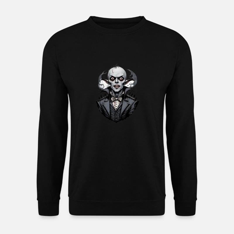 Ein lächelnder Vampir 4 - Unisex Pullover - Schwarz
